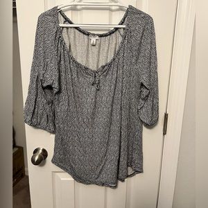 Women’s Blouse - Mini floral print